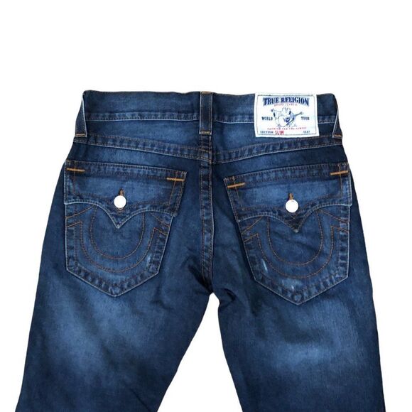 True Religion Jeans Size 30 SLIM Blue - Picture 7 of 8